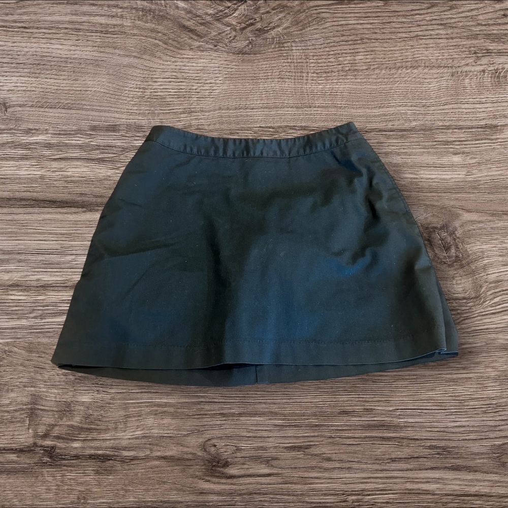 Adidas Stretch Black Skort Skirt Size 2 Tennis Golf